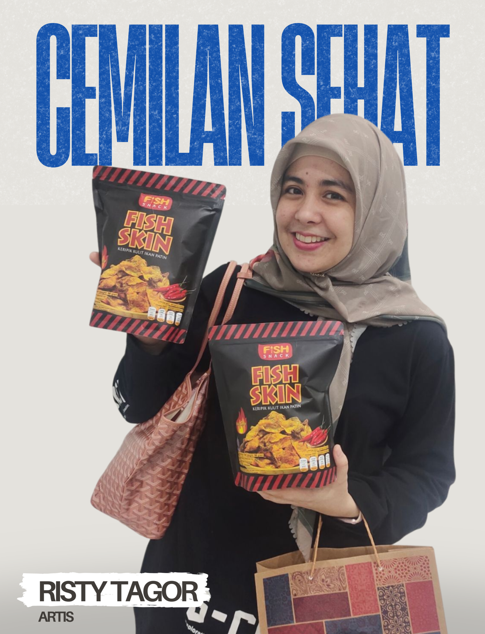 Blue Bold Modern Fashion Coming Soon Poster 1